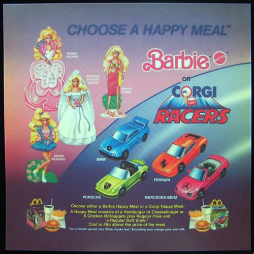 barbie toy mcdonalds